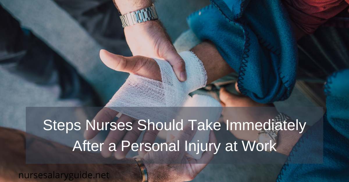 nurse injury at work